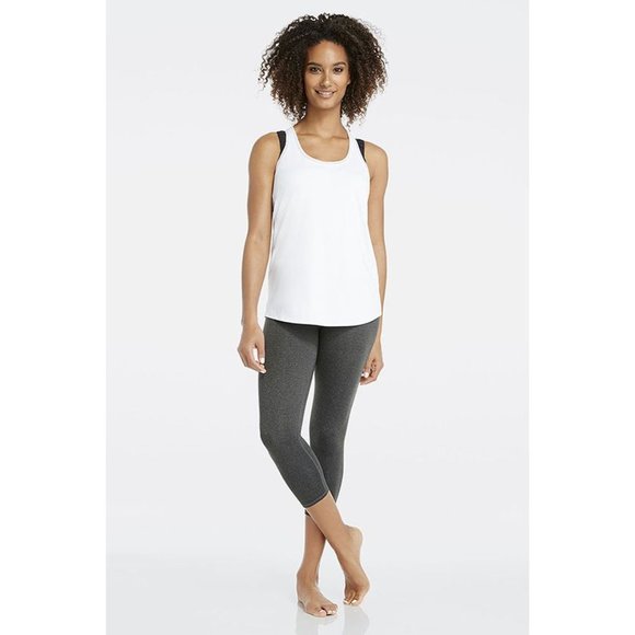 FABLETICS White Mosa Tank Top sz XXS Athletic Yoga - Picture 14 of 15